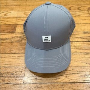 Love Your Melon Light Gray Perforated Trucker Hat